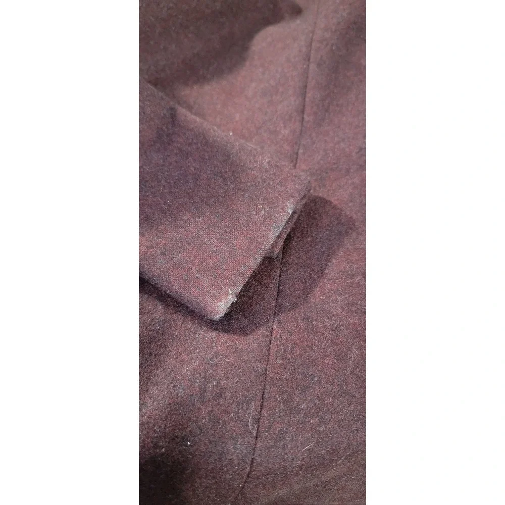 Brioni Palatino Blazer 48L Burgundy Wool Cashmere 3-Button Sport Coat Mens